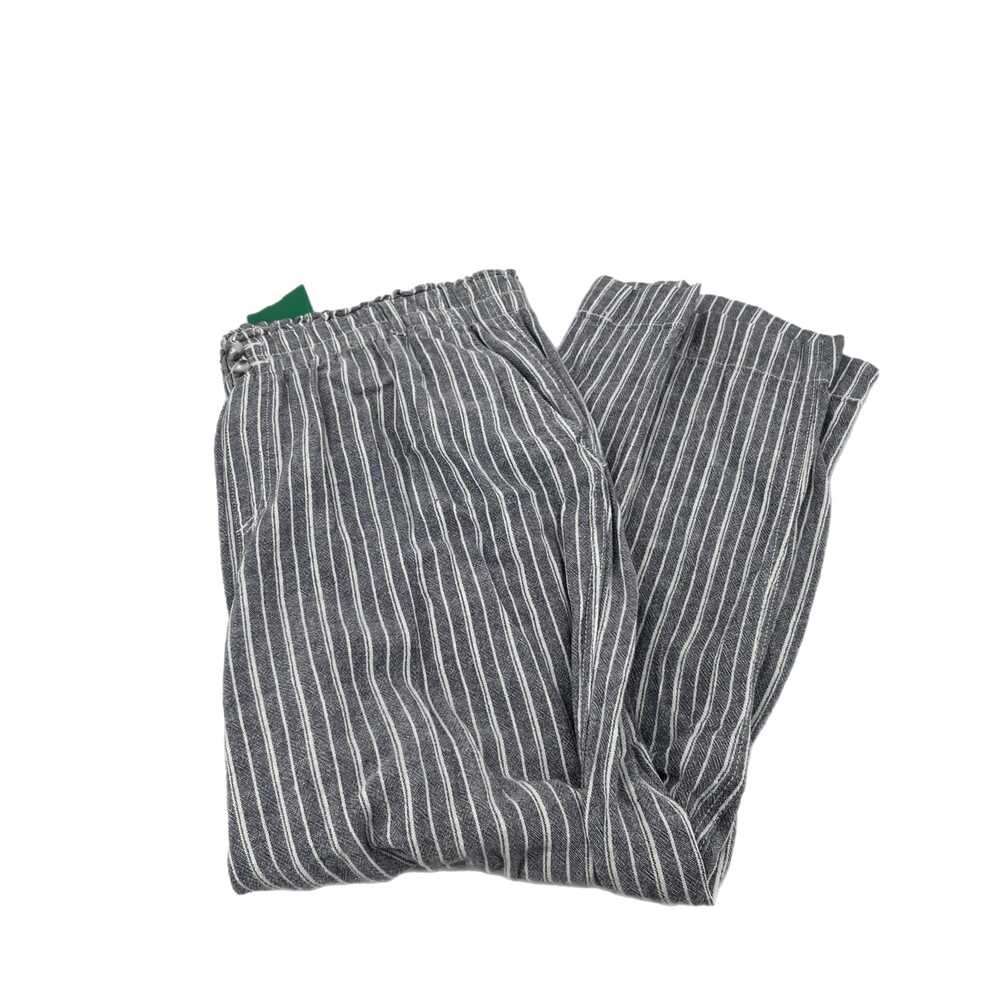 Briggs & Riley Blue White Striped Baggy Trousers | Womens XL